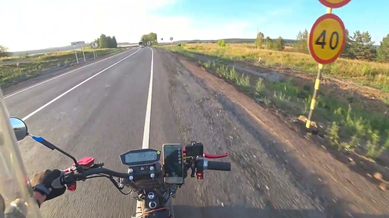 Последний день большого путешествия на Citycoco White Siberia 2wd смотреть онлайн