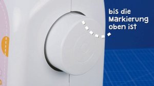 Anfänger Nähmaschine Brother J14s: Einfädel-Tutorial