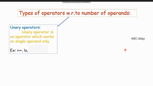 1.10.4. introduction to Operators in java tutorial in TELUGU смотреть онлайн