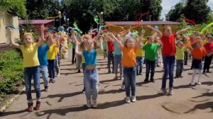 Флешмоб "Детство-планета любви"