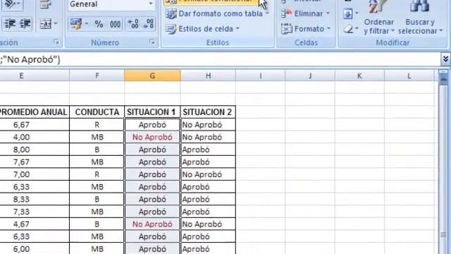 EXCEL 2007 - FORMATOS CONDICIONALES.wmv смотреть онлайн