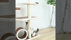 Игрушка для кошек интерактивный мяч с подъемом