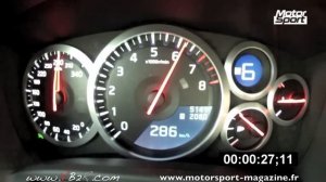 Nissan GTR 0-100 0-300 разгон (acceleration)