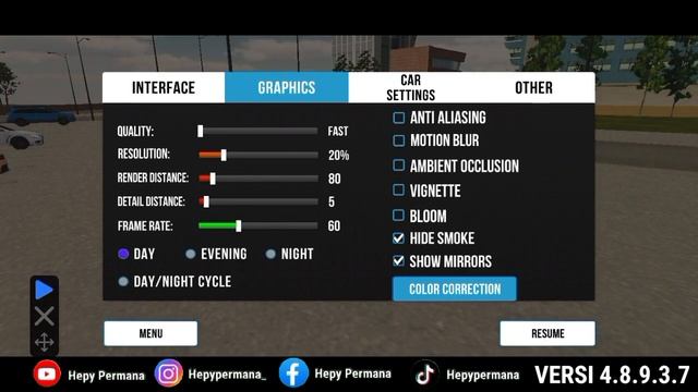 GEARBOX FERRARI 250 CALIFORNIA 5 SEC NEW VERSI CAR PARKING MULTIPLAYER 4.8.9.3.7