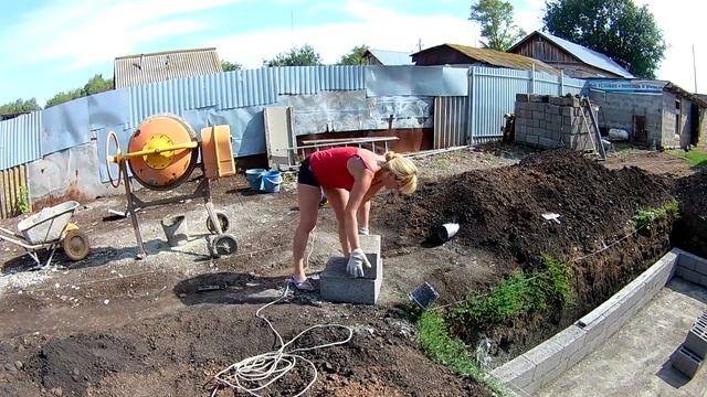 Строим бассейн на своем участке.Часть 2./Building a swimming pool on your site.Part 2.