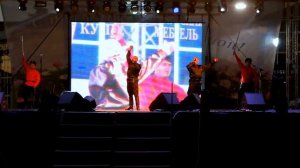 Казачья группа Дикое поле ,выступление Белореченск