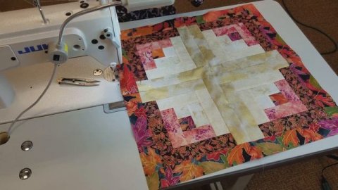 Patchwork Table Topper Tutorial!