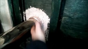 как сделать отверстие для дымохода печи обычной дрелью!лайфхак!