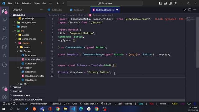 React Storybook Tutorial in Hindi #4 : Creating new Stories смотреть онлайн