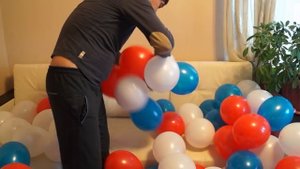 Гирлянда, арка из воздушных шаров своими руками. Garland of the balloons with their own hands.