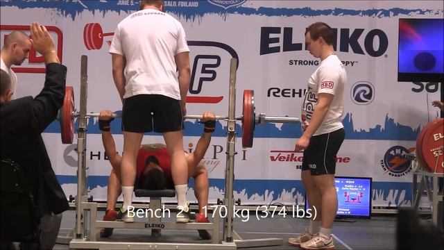 IPF Raw World Championships in Salo Finland