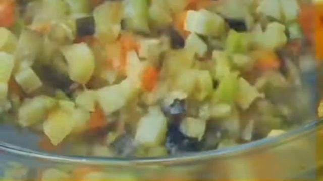 Простая овощная запеканка