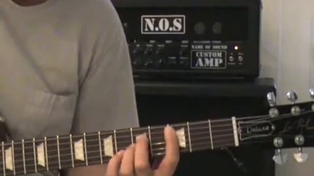 Sample N.O.S + Gibson Les Paul studio смотреть онлайн