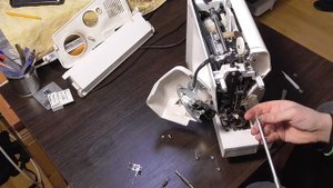 Разборка швейной машины Janome 7524A