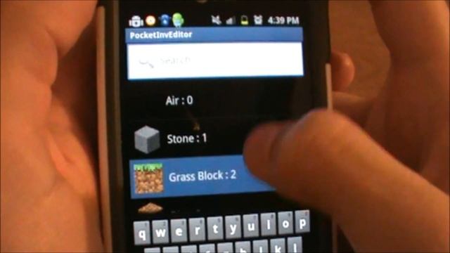 Minecraft (Pocket Edition) Inventory Editor смотреть онлайн