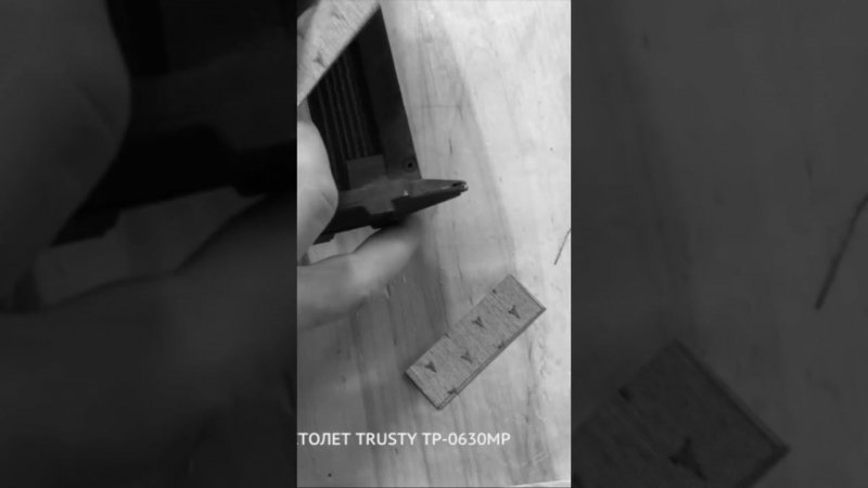 Сборка с помощью нейлера Trusty #tools #woodworking