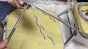 Заплетаем петлю на конце троса. Wire rope splicing