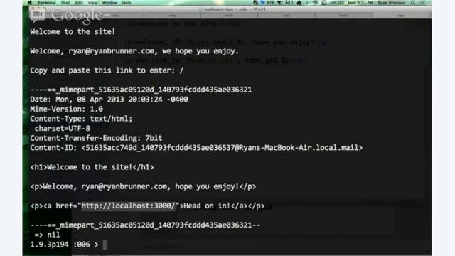 Intro to Rails - ActionMailer смотреть онлайн