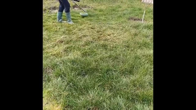 ДАЧА. Электрокоса BOSCH. смотреть онлайн