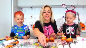 Halloween compilation for kids from Gaby and Alex
