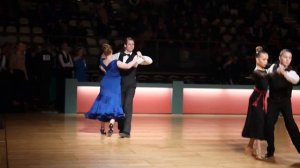 NK Debutanten 2013 Ballroom Kwart finale Dirk en Bianca Tango