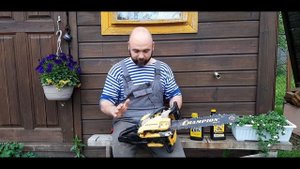 Бензопила Champion 241. Холодный запуск и работа.