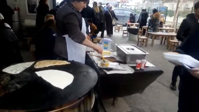 ТУРЕЦКАЯ КУХНЯ Гёзлеме  Istanbul  good street food  Gözleme