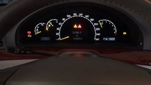 Mercedes-Benz S 320 w220 1999 cold start