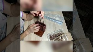 Подставка для телефона и канцелярии.