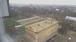 утепление крыши бани глиной