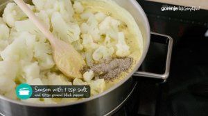 #HomeMade recipe: Mustard cauliflower gratin • Simple Meals by Gorenje