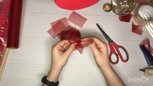 Букет в форме СЕРДЦА из конфет ФЕРРЕРО РОШЕ