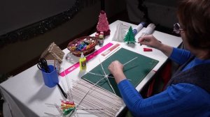 Мастер-класс "Елочка из бумажных трубочек"