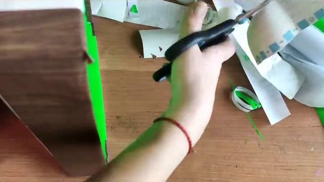 Поделка в садик своими руками. Футбольное поле.#поделкавсадик#сделайсам