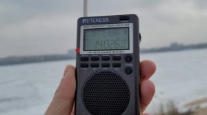 Retekess TR110 приём телеграфа в городе