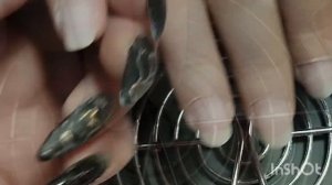 коррекция пробую форму сквоовал#nails#nailart#shorts