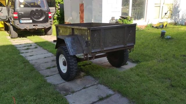 Восстановление прицепа Газ 704 (УАЗ 8109). Восстанавливаю прицеп Газ 704. смотреть онлайн