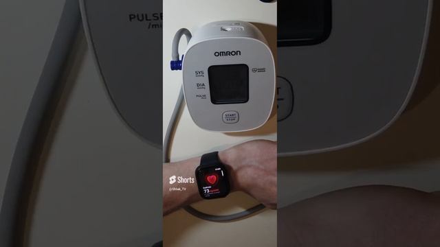 Apple Watch 8 тест пульсометра  , измерение пульса смотреть онлайн