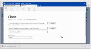 How to create local repository with Sourcetree