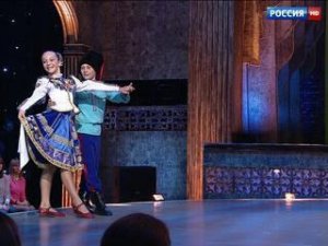 Вадим Костыгин и Евгения Шеврина. Хореография - Народная "Варенька" - Синяя Птица. Сезон 2015