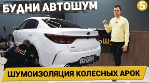 ШУМОИЗОЛЯЦИЯ КОЛЕСНЫХ АРОК / ХИМЧИСТКА АВТОМОБИЛЯ СВОИМИ РУКАМИ / ЗАЩИТНАЯ ПЛЕНКА / Будни АвтоШум #5