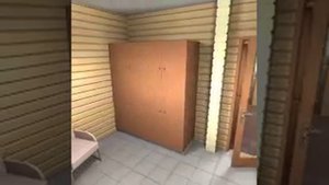 design входного тамбура в доме из профилированного бруса.