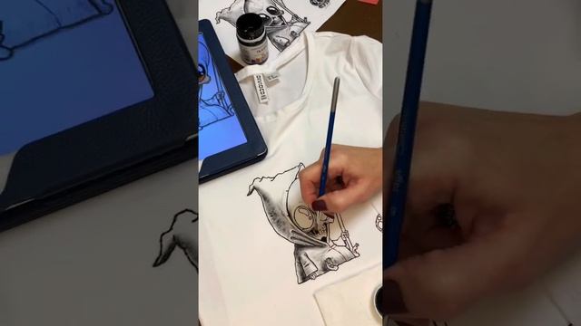 Роспись футболки для начинающих смотреть онлайн