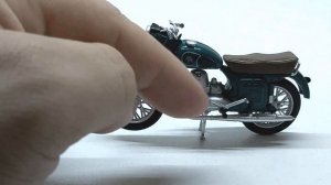 Мотоцикл Ковровец К-175  Масштабная модель 1/24 / НАШИ МОТОЦИКЛЫ / №12 MODIMIO