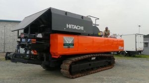 Мобильная щековая дробилка Hitachi HR320