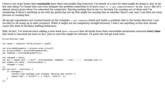 Unix & Linux: Is there any way I can track down what is removing the executable flag from a file? смотреть онлайн