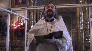 Сочельник Рождества Христова. Священник Валерий Сосковец