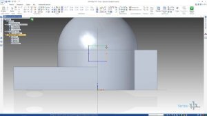 Создание детали в Обычной среде Solid Edge