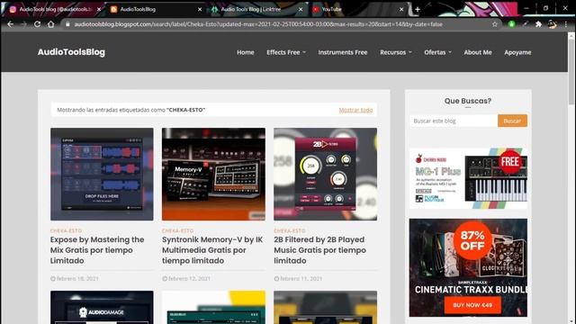 AudiotoolsBlog todo sobre Plugins Gratis/Free y mas (Legal) смотреть онлайн