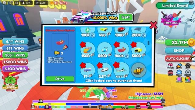 ЧИТЕРСКИЙ ФАРМ! ЭТИ БАГИ СЛОМАЛИ РЕЙС КЛИКЕР! Race Clicker ROBLOX смотреть онлайн